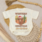 Western Christmas Romper/Tee