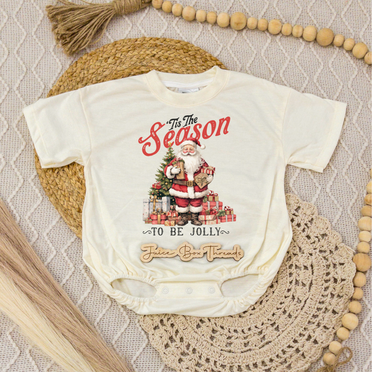 Tis the Season To Be Jolly Romper/Tee