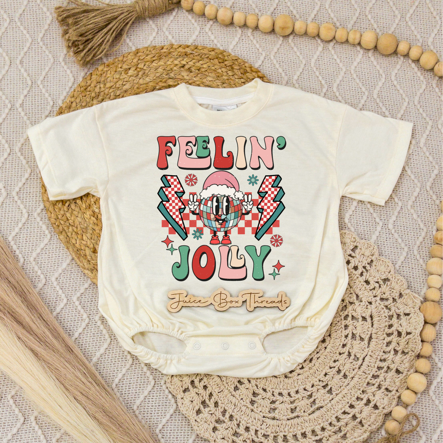 Feelin' Jolly Romper/Tee
