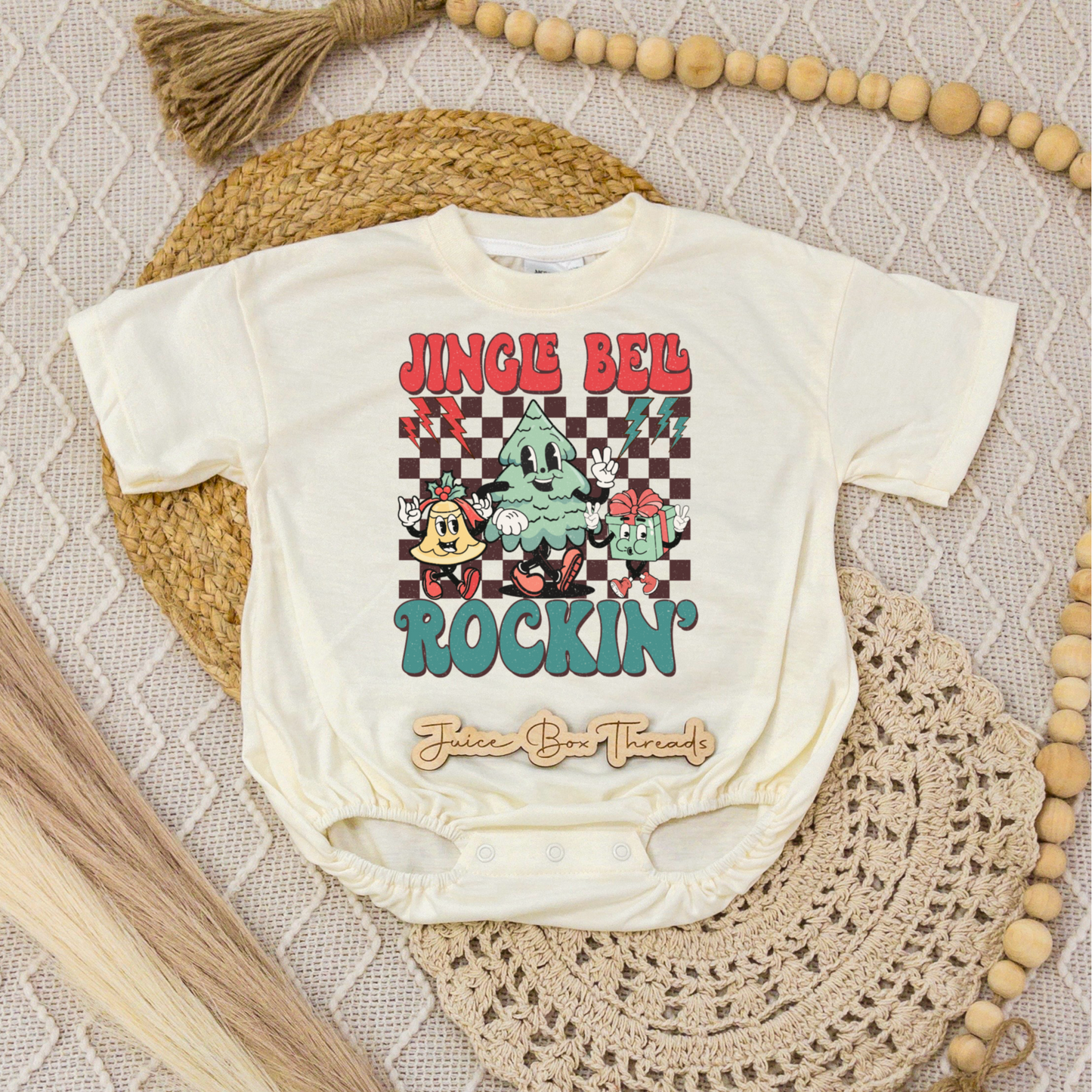 Jingle Bell Rockin' Romper/Tee
