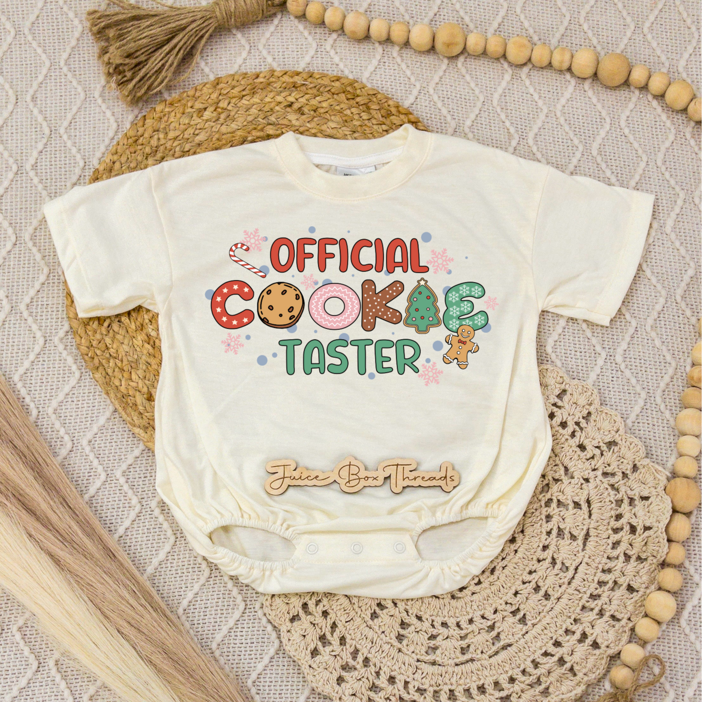 Official Cookie Taster Romper/Tee