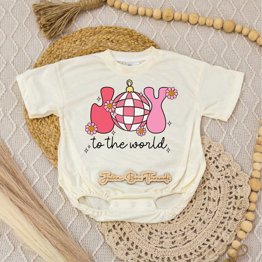 Joy To the World Romper/Tee