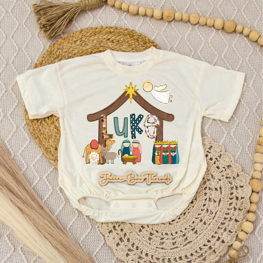 Nativity Name Romper/Tee