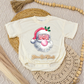 Bubblegum Santa Romper/Tee
