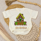 Boy Gingerbread House Name Romper/Tee