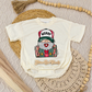 Merry Santa Romper/Tee