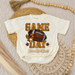 Orange/Gold Game Day Romper/Tee