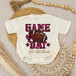 Dark Pink Game Day Romper/Tee