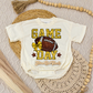 Gold Game Day Romper/Tee