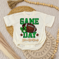 Green Game Day Romper/Tee